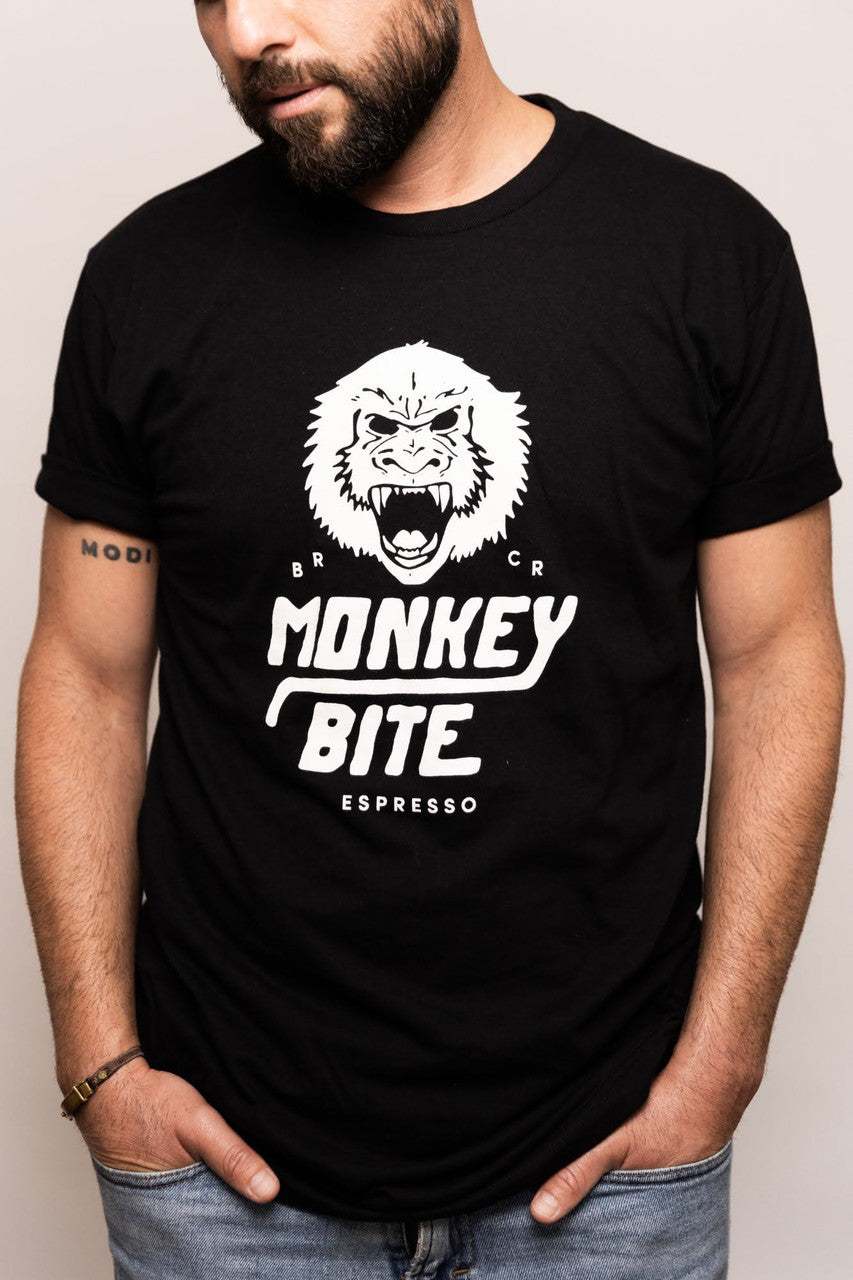 Monkey Bite Tee - Black