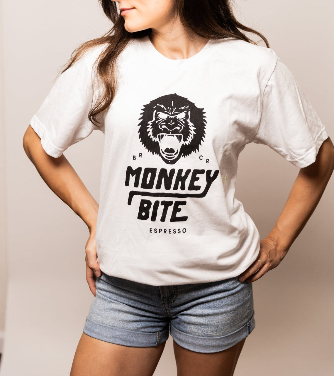Monkey Bite Tee - Black