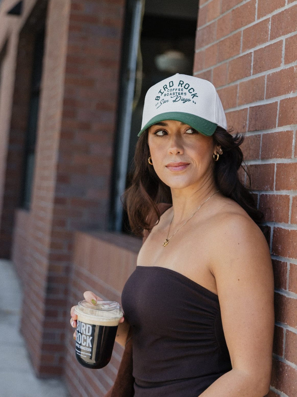 Classic Two-Toned Cap: Forest Green