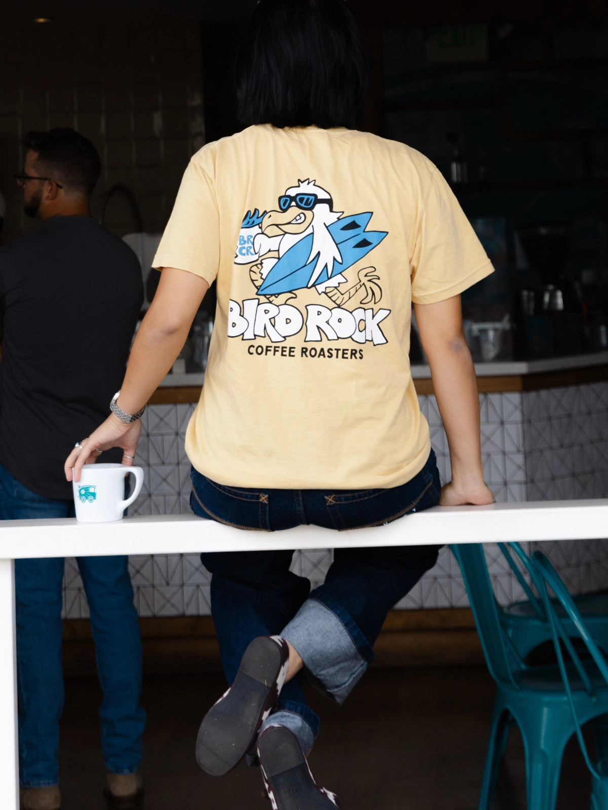 Surfin’ Bird Tee | Yellow