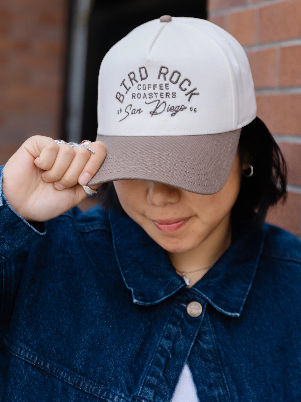 Classic Two-Toned Cap: Walnut