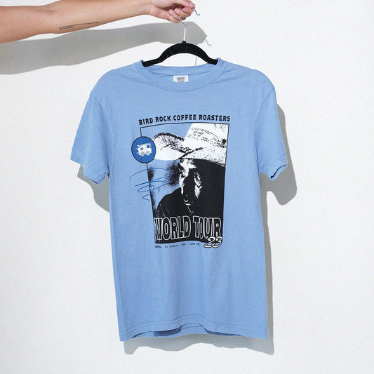 Vintage World Tour Tee: Blue